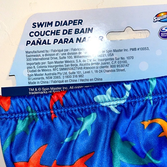 Lot of 4 Identical Swim ways Swim Diaper Size 12 Months 18-22 Pounds - Picture 8 of 11